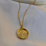 Dome of the rock necklace